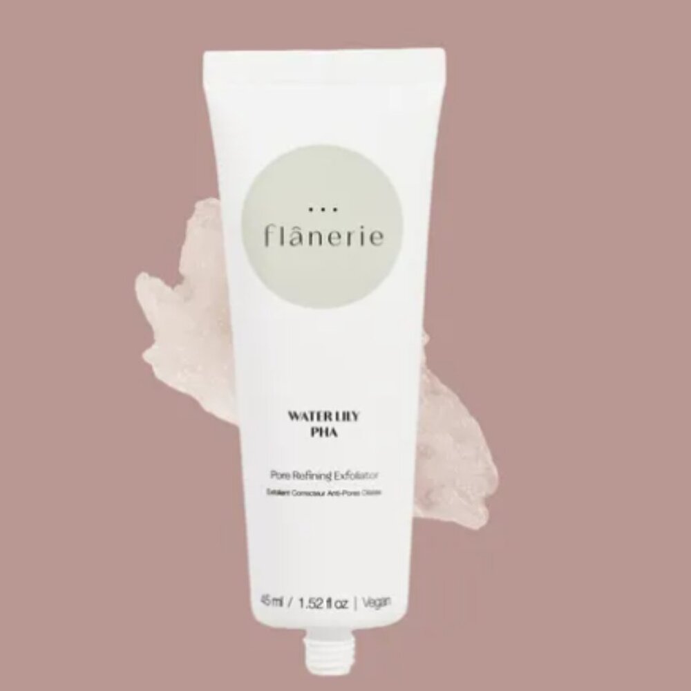 Flȃnerie Pore Refining Exfoliator Waterlily PHA